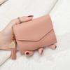 2024 Stylish Lightweight Women's Short Wallet with Tassel