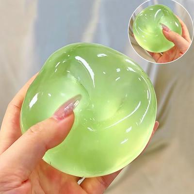 Maltose Kokosnuss Langsamer Rückprall Grüner Apfel Klare Kokosnuss Stress Pink Blaue Kugel Spielzeug Maltose Quetschspielzeug Anti-Stress Sensorisches Geschenk