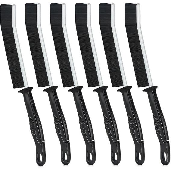 Crevice Cleaning Brush, 6Pcs Hard Bristle Multifunctional Gap Cleaning Brush Tool, Bathroom Gap Brush for Deep Cleaning Kitchen,Grout, Sink, Corners,