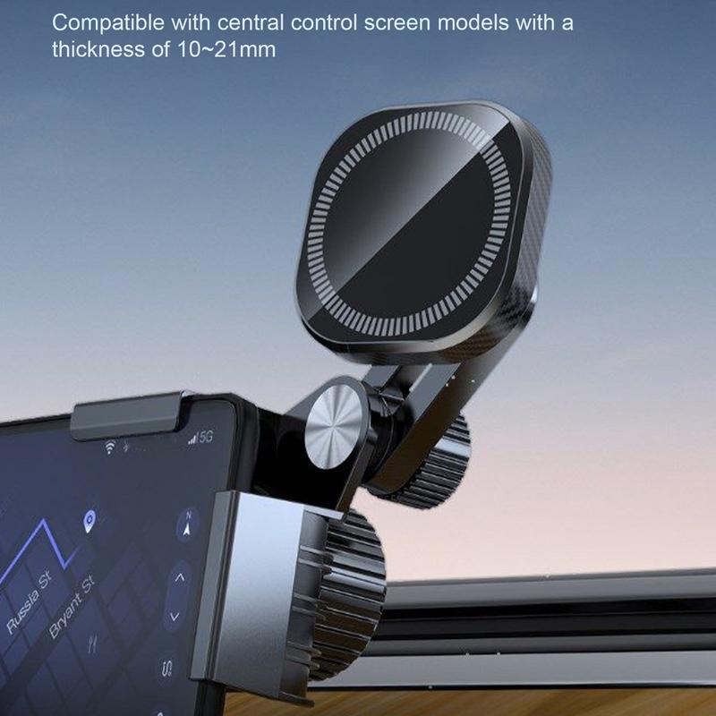 Magnetic Phone Holder for Car 360 Degree Rotation Screen Support Cradle Strong Magnetic Car Phone Cradle for Car Interior