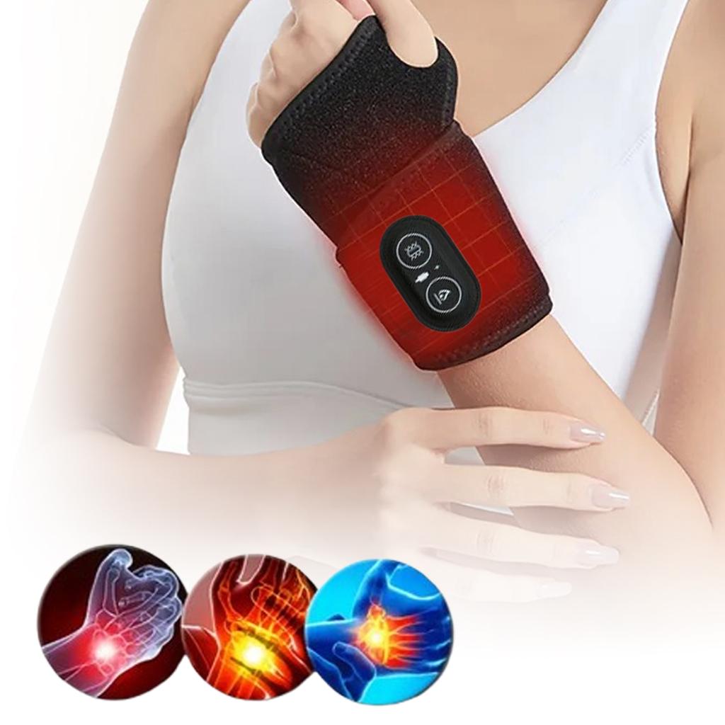 Electric Heating Wrist Protector Sports Protection Breathable USB Heated Hand Massager Support WristBand Pad Healthy Care Tools