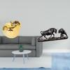 Fruit Sculpture Ceramic Figurine Decoration Collection Craft Delicate Ornament Desktop Statue for