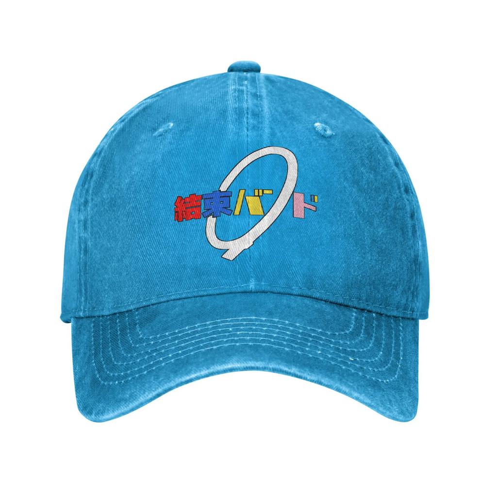 Summer Bocchi The Rock Baseball Cap Sun Japan Breathable Design Washed Trucker Hat Unisex Vintage Running Hippie Baseball Caps