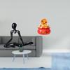Creative Thinker Statue Abstract Decorative Figurine Unique Art Ornament for Bedroom Entrance