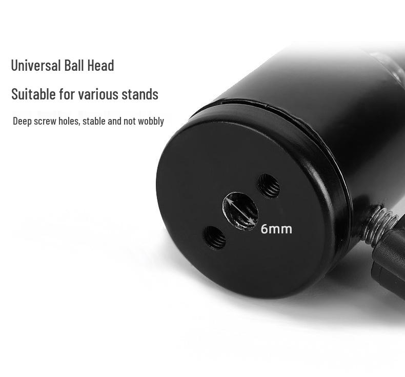 6-inch Fill Light & 8-inch Ring Clip Light for Video Conferencing and Live Streaming