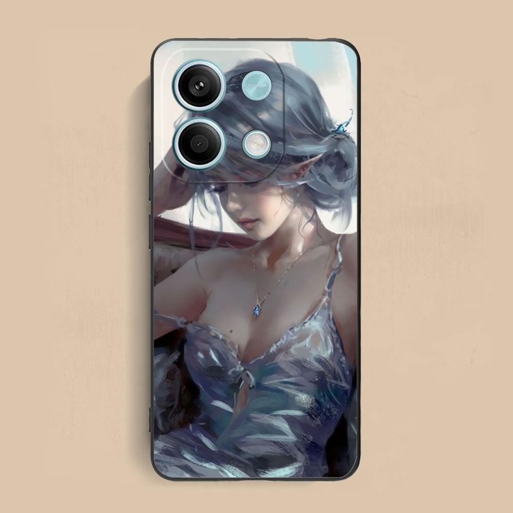 

Anime Ghostblade Mobile Phone Case for Xiaomi Redmi 15 14 13 12 A5 3 2 1 C Plus 4G 5G Colorful Printing Cover Cover Luxury Redmi A1+