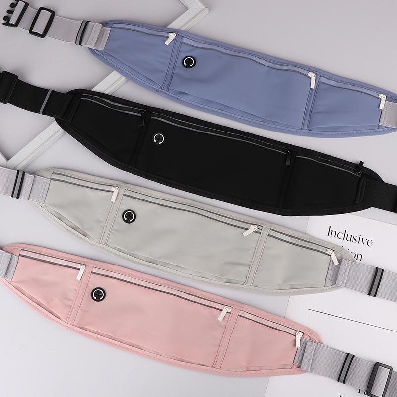 1ks Venkovní Vodotěsná Neviditelná Běžecká Ledvinka Velká Kapacita Sportovní Ledvinka Muži Ženy Skryté Tašky do Tělocvičny Ledvinka na Telefon