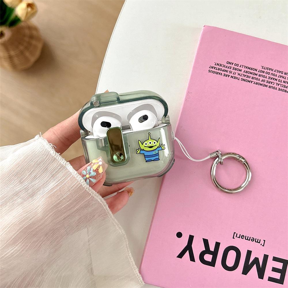 Cute three-eyed boy for AirPods pro1 generation protective case 1 generation pro1 generation apple bluetooth headset case female