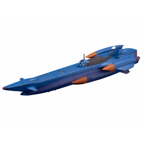 Kotobukiya Nadia: The Secret of Blue Water - Universal Submarine Nautilus, 1/1000 Scale Plastic Model Kit, Approx. 152mm Long, KP548