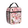 Animated Puella Magi Madoka Magica Thermal Lunch Bags Thermal Carrier Reusable,Lunch Container Leakproof Tote Lunch Box Outside