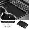 For Chery OMODA C5 EV 2024-2025 Center Wireless Charging Pad Non-slip Central Control Lower Storage Box Armrest Organizing Box