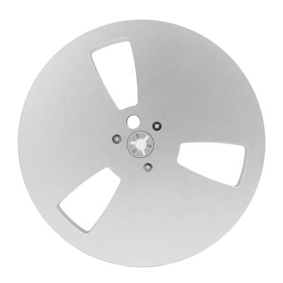 1 4 7 Inch Empty Tape Reel 3 Holes Aluminum Alloy Universal Open Reel Sound Takeup Reel for Reel To Reel Tape Player