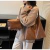 Bag Women's Large-capacity New Autumn and Winter Versatile Simple Shoulder Mother and Child Bag Leisure Commuter Tote Bag