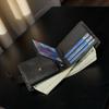 Minimalist Pu Leather Wallet Solid Color Men Coin Bag Card Holder Casual Simple Money Clip Id Card Bag Birthday Gifts