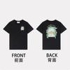 Grenzüberschreitendes Casablanca Sommer Neu Casablanca LOGO Aufdruck Herren und Damen Locker Kurzarm T-Shirt Trend