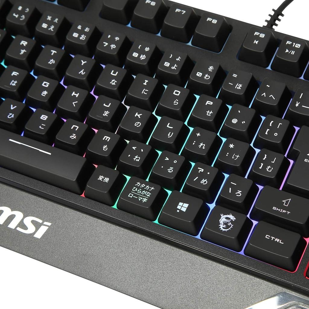 MSI VIGOR GK20 JP Keyboard Japanese Layout KB536