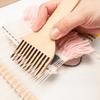Wooden loom comb Loom comb fringe comb weaving tools to make crafts