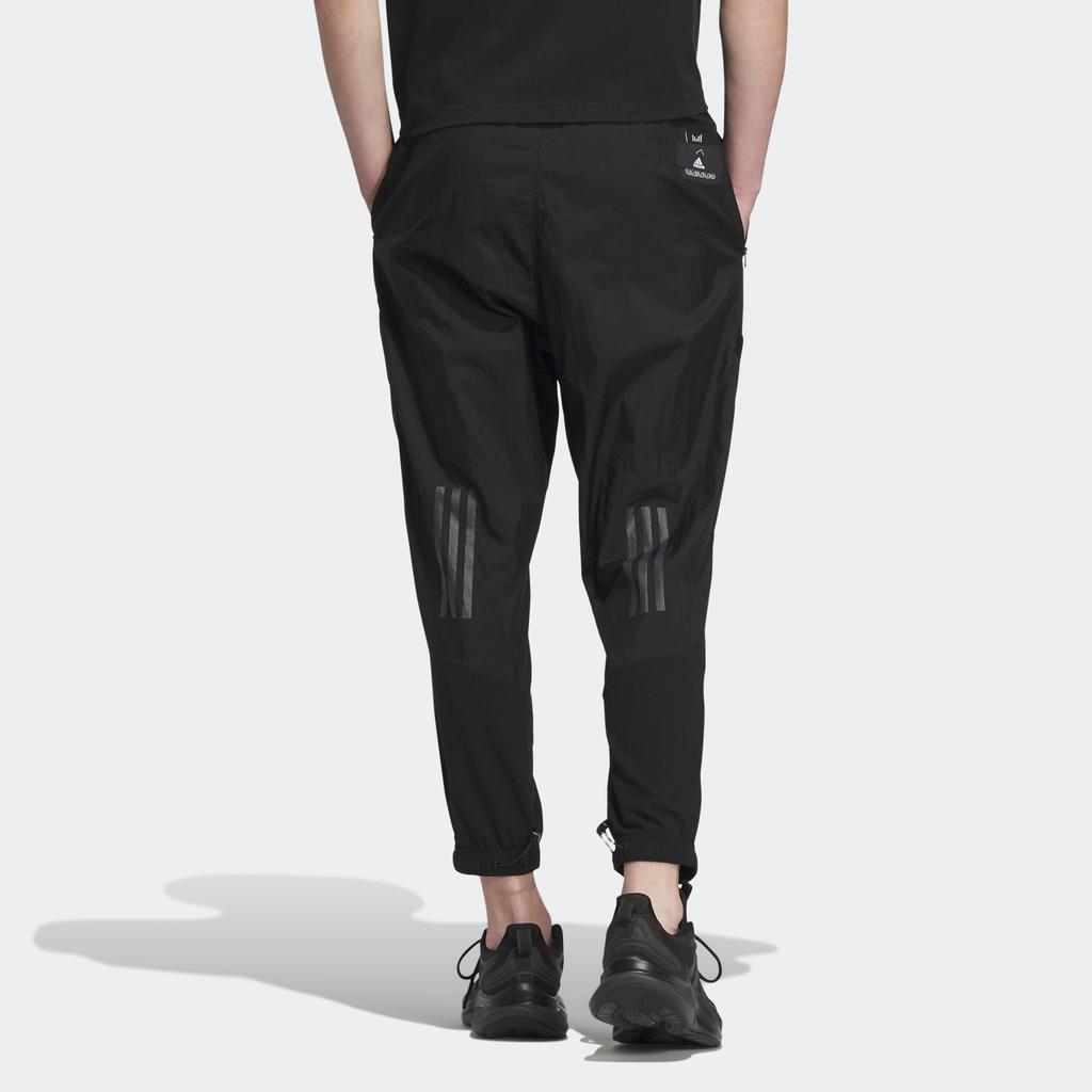 Adidas St Gf Wv Pnt Striped Logo Tapered Sports Pants Men Pants Black IA8121