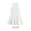 Jnleaog Spring New Arrival Women's Clothing Fashion Style French Fashion Button Decoration Mini Dress 5029065250