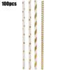 100PCs Straw Birthday Party Decor DIY Supplies Lightweight for Wedding   Banquet   Household