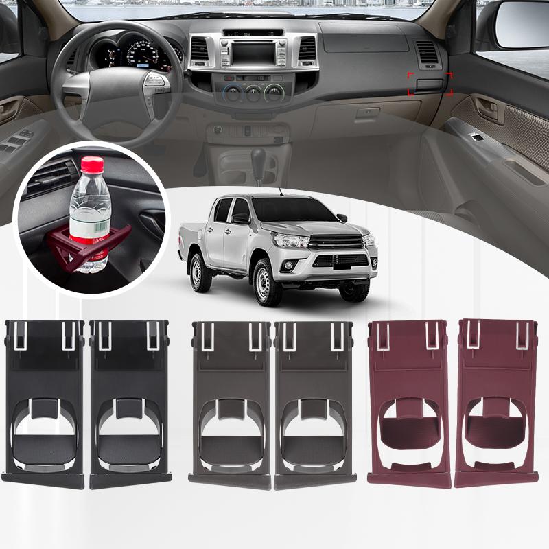 Auto Left Right Cup Drink Holder For Toyota Hilux Vigo SR Pickup Fortuner 2004 2005 2006 2007 2008 2009 2010-2015 55604-0K010