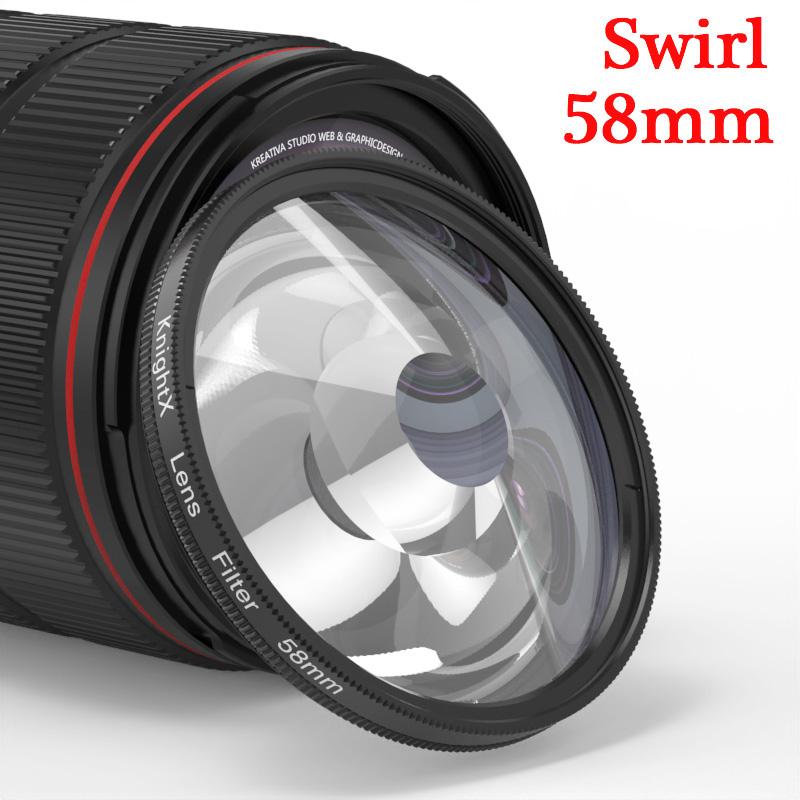 KnightX Special Effects Prism Lens Halo Fx Filter nd4 filter photography for canon nikon Sony DSLR SLR Camera 6
