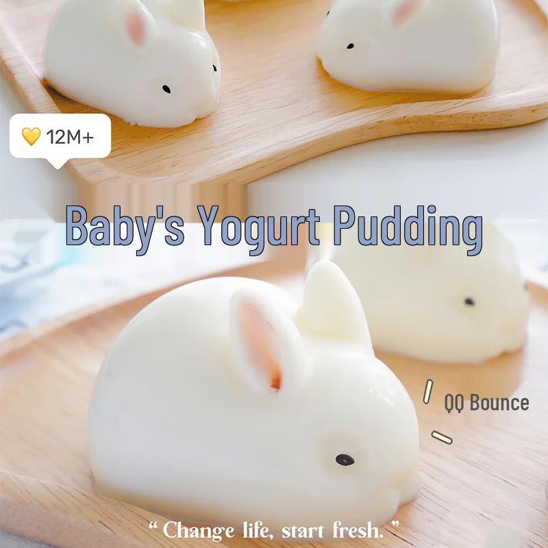Youtaolili 3D Rabbit Silicone Mold Set