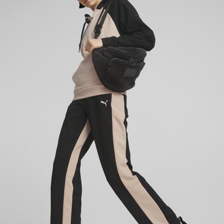 New PUMA Fabric Plush Fanny Pack Regular Women's Black 079162-01