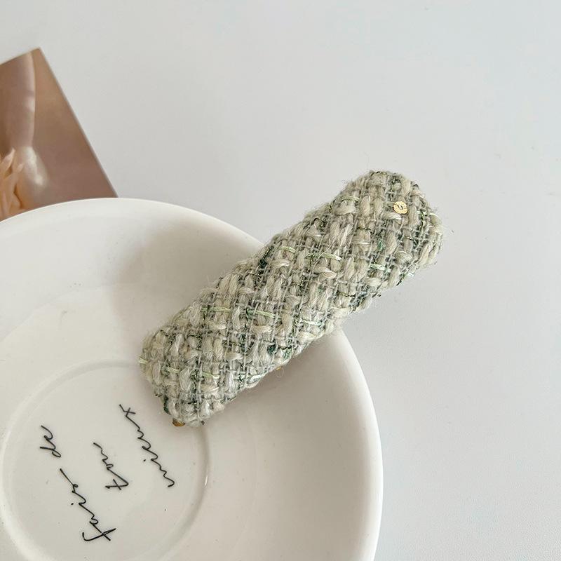 Clip Hair Accessories Woolen  Long Retro Bb Shape Barrettes Clip Side Clip Bang