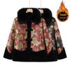 Grandma's Winter Plush Fur Collar Coat - Warmth for Middle-Aged and Elderly Women
