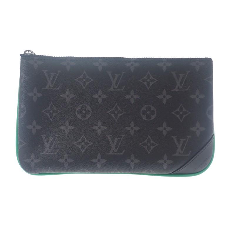 LOUIS VUITTON  M26052 Shoulder Bag black/Bamboo Green mens