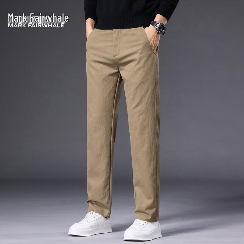 Mark Fairwhale Men's Straight Fit Casual Pants