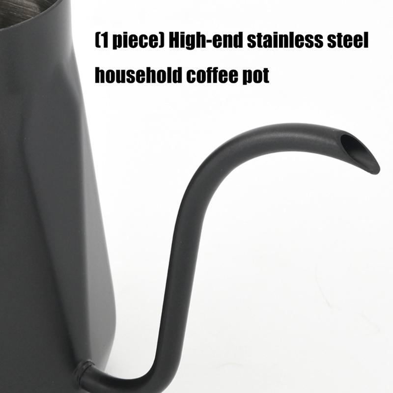 700ml Pour Coffee Kettles with Flows Spouts Design and Temperature Control Ideal for Home and Professional Use