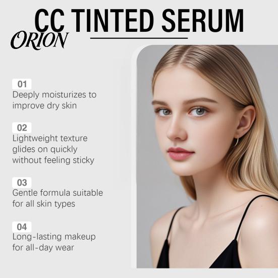 Natural CC Cream 40G Color Correcting Tinted Cream, Lightweight Buildable Coverage Hydrating Beauty Facial Skin Tone Balancing Moisturizing Face