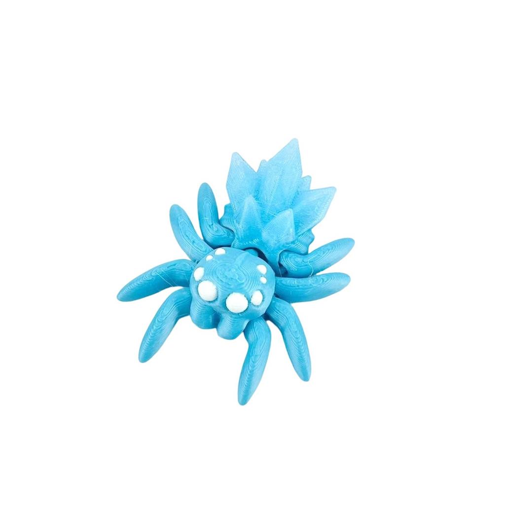 Multi Color 3D Printed Spider Toy Model, Magnetic Spider Creative Ornaments Simulation Model Small Spider