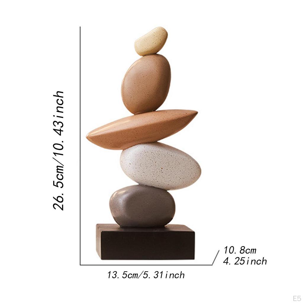 Artificial Sandstone Statue Sculpture Home Decor Ornament Art Figurine for Farmhouse Office