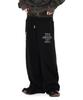 I Don'T Wanna Sell Cross Layered Sweat Pants Black