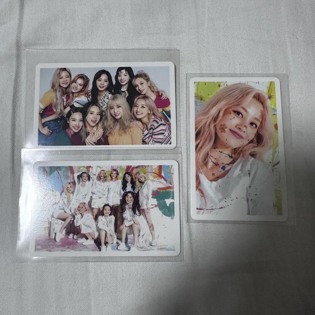 [USED] TWICE FanFare Regular Edition Jihyo Trading Card High Touch All CD