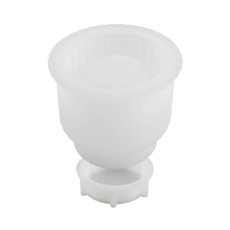 

DIY Epoxy Resin Mould Silicone Jar Mold with Lid Jewelry Box Candle Holder Mould DIY Supplies Candle Holder Moulds small