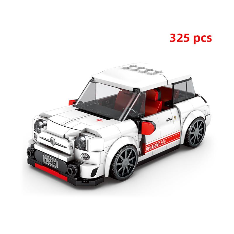 Technické Rychlé Auto Městské Vozidlo Závodní Vinylové Auto Stavebnice Sada Sportovní Auto Garáž MOC Kreativní Hračky Vzdělávací Dárek