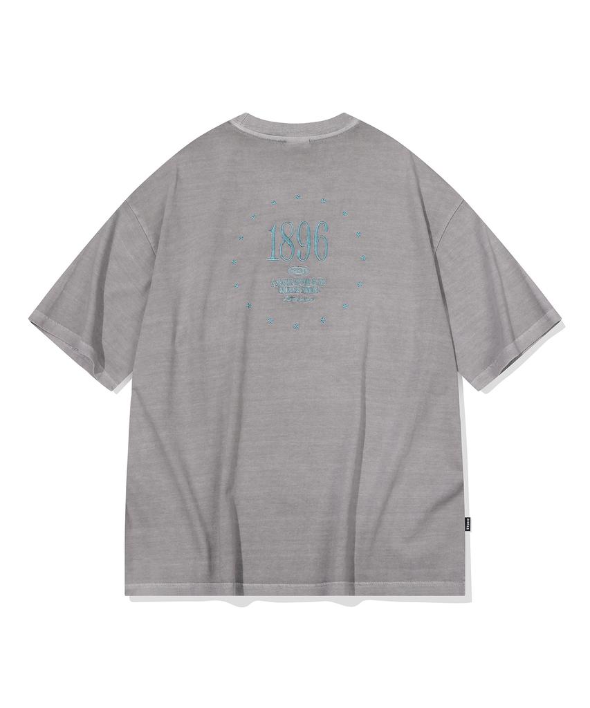 CPGN STUDIO 1896 Star Pigment Short Sleeve T-Shirt Ghost Grey