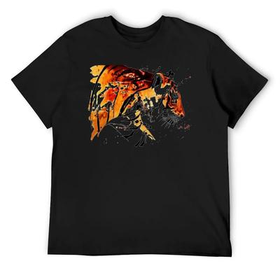 Bengal Tiger In Abstract Watercolour T-Shirt Shirts Graphic Tees Graphic T Shirts Summer Shirt Blouse Men Graphic T Shirts