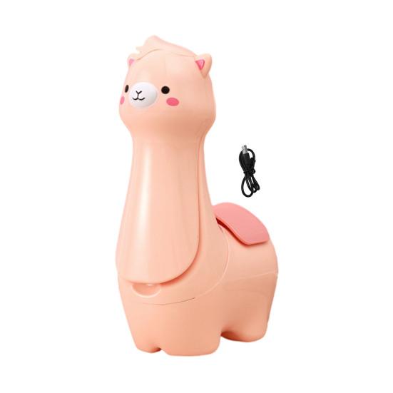 Alpaca Small Table Lamp LED Soft Light Adjustable Brightness USB Powered Folding Design Portable Desk Lamp with Pen Holder