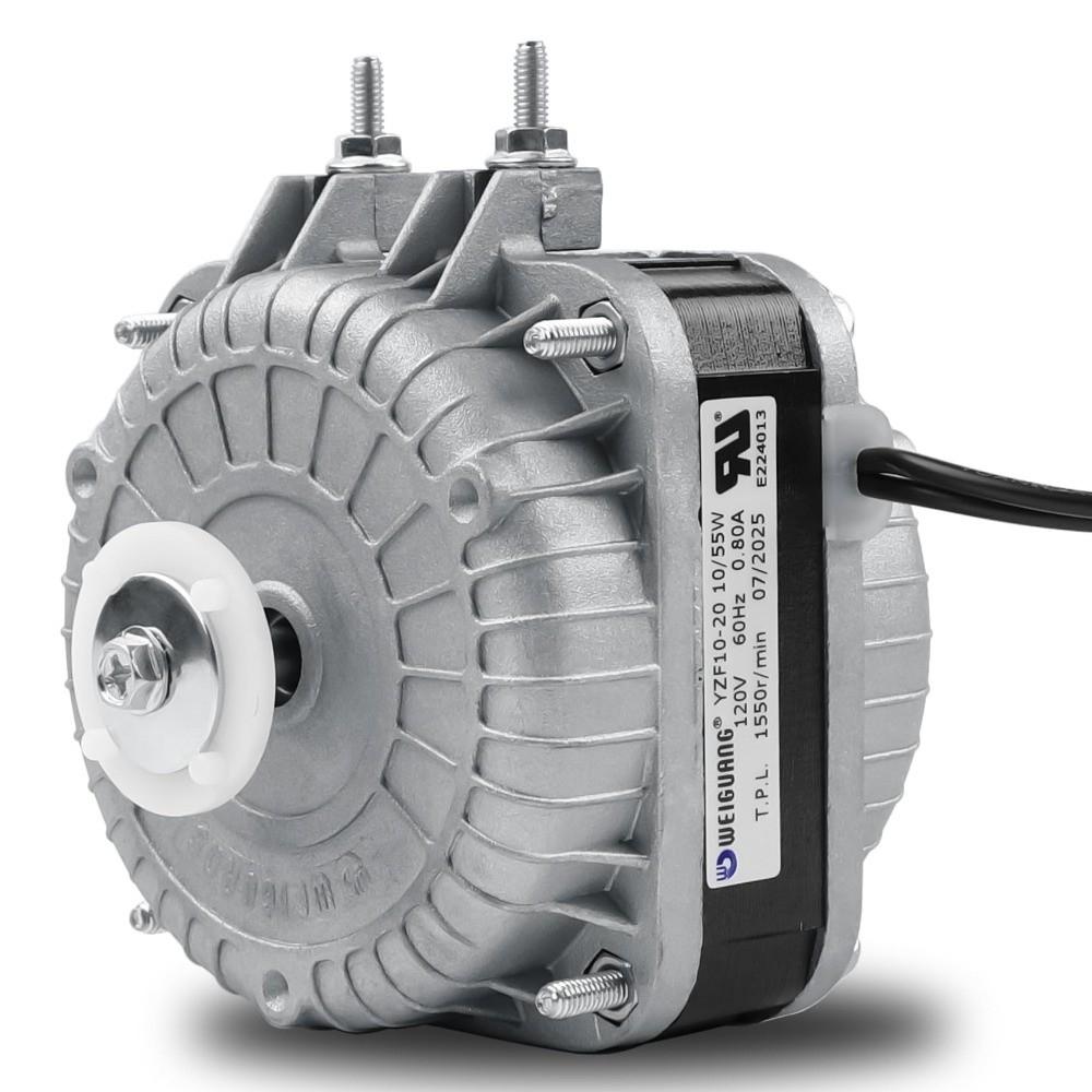 120V Condenser Fan Motor 1550 RPM Replacement Motor Durable High Speed Motor For Radiator