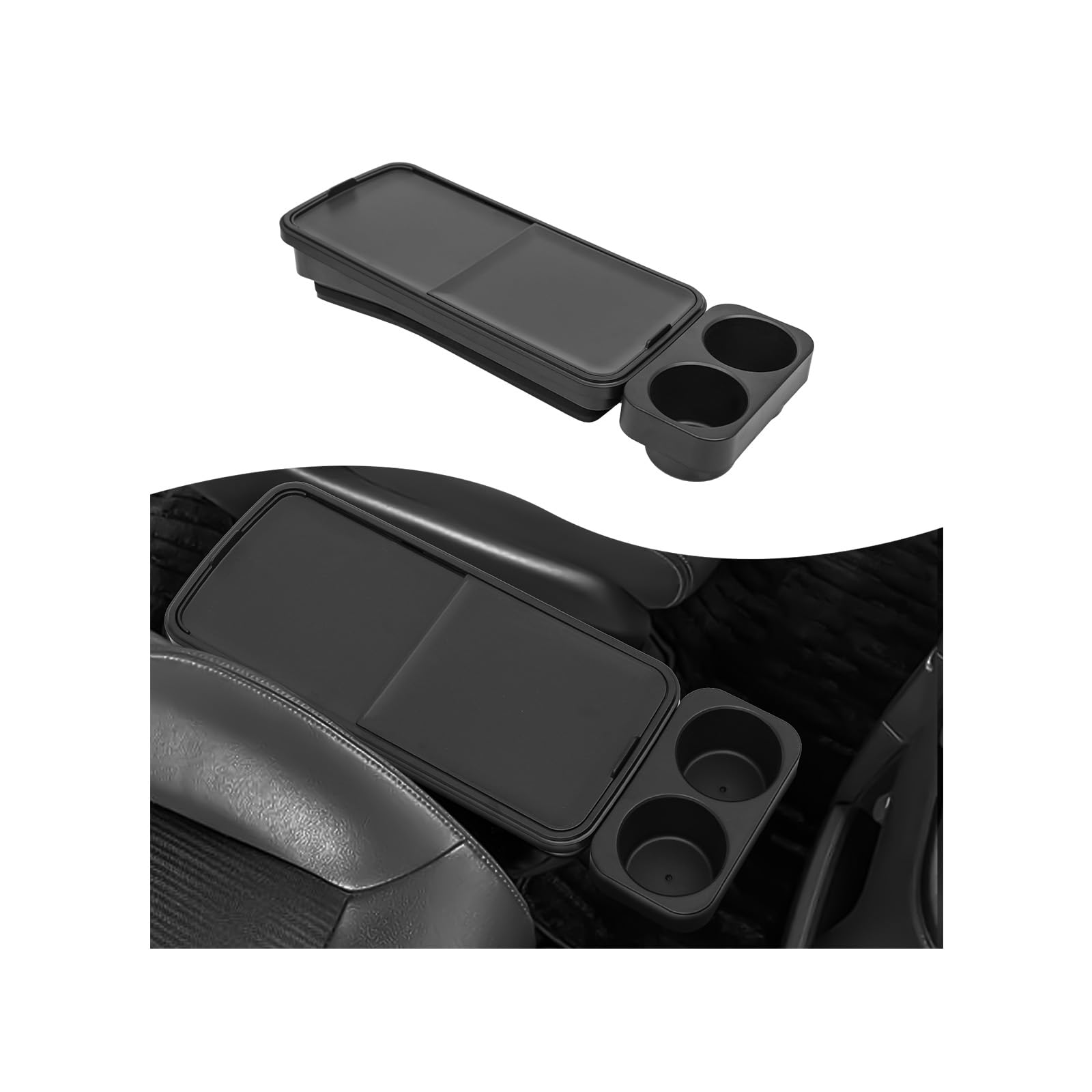 

Оригинальная крышка консольного бокса для нового Honda Step WGN с выдвижным подстаканником и функцией конфиденциальности, совместимая с интерьером Honda Step WGN Spada 2022 чёрный