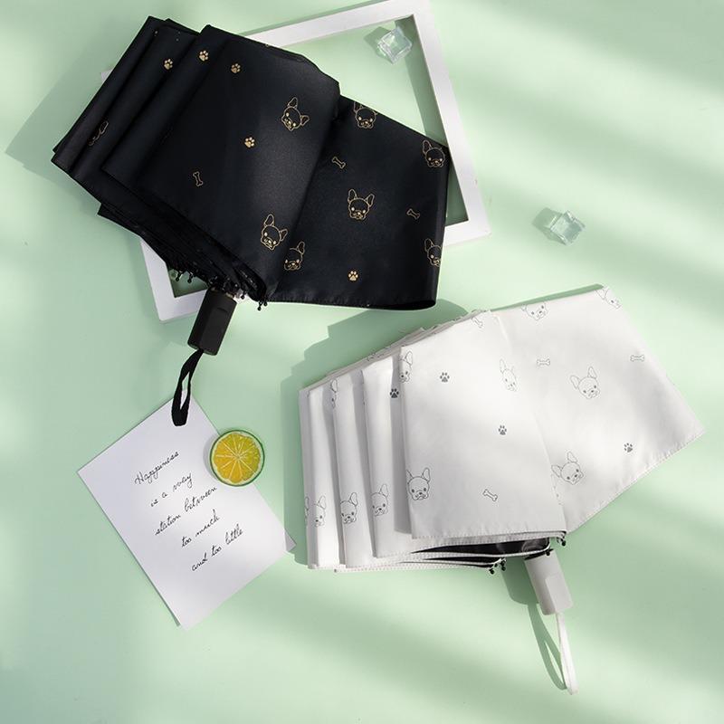 Sun umbrella sun protection cute cartoon rain and shine umbrella female automatic folding umbrella student parasol male cartoon