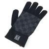 Louis Vuitton M70006 Damier Graphite Gon Petit gloves wool / polyester Black