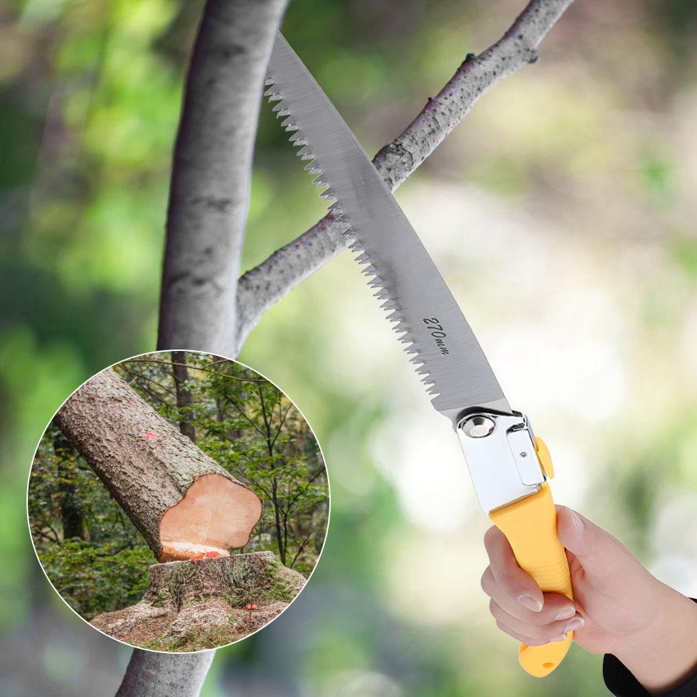 280mm Klapp Hand Säge Holz Schneiden Obst Bäume Beschneiden Trimmen Gartengeräte(# 1)