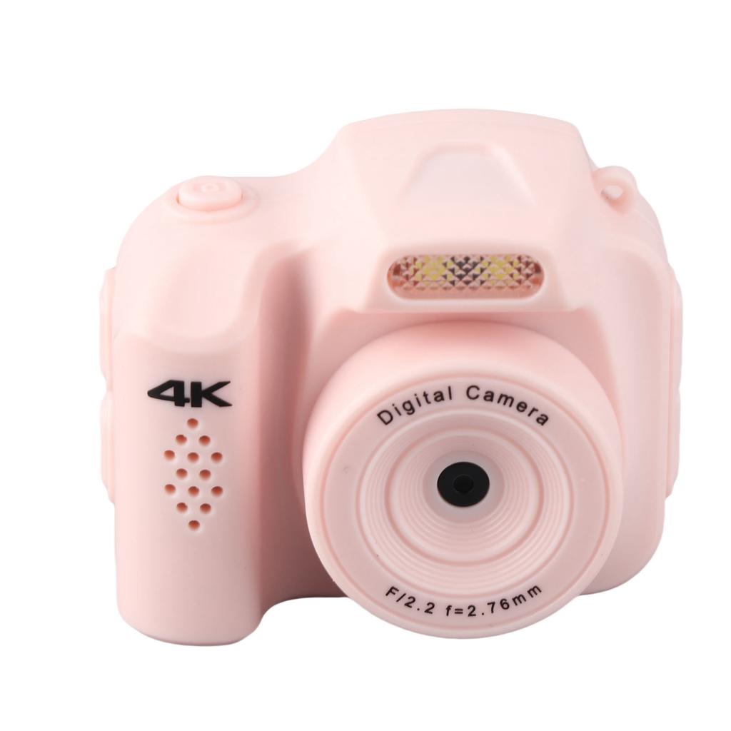 Small Digital Camera Compact 4K HD 64MP with Fill Light 19 Types Retro Filters for Students