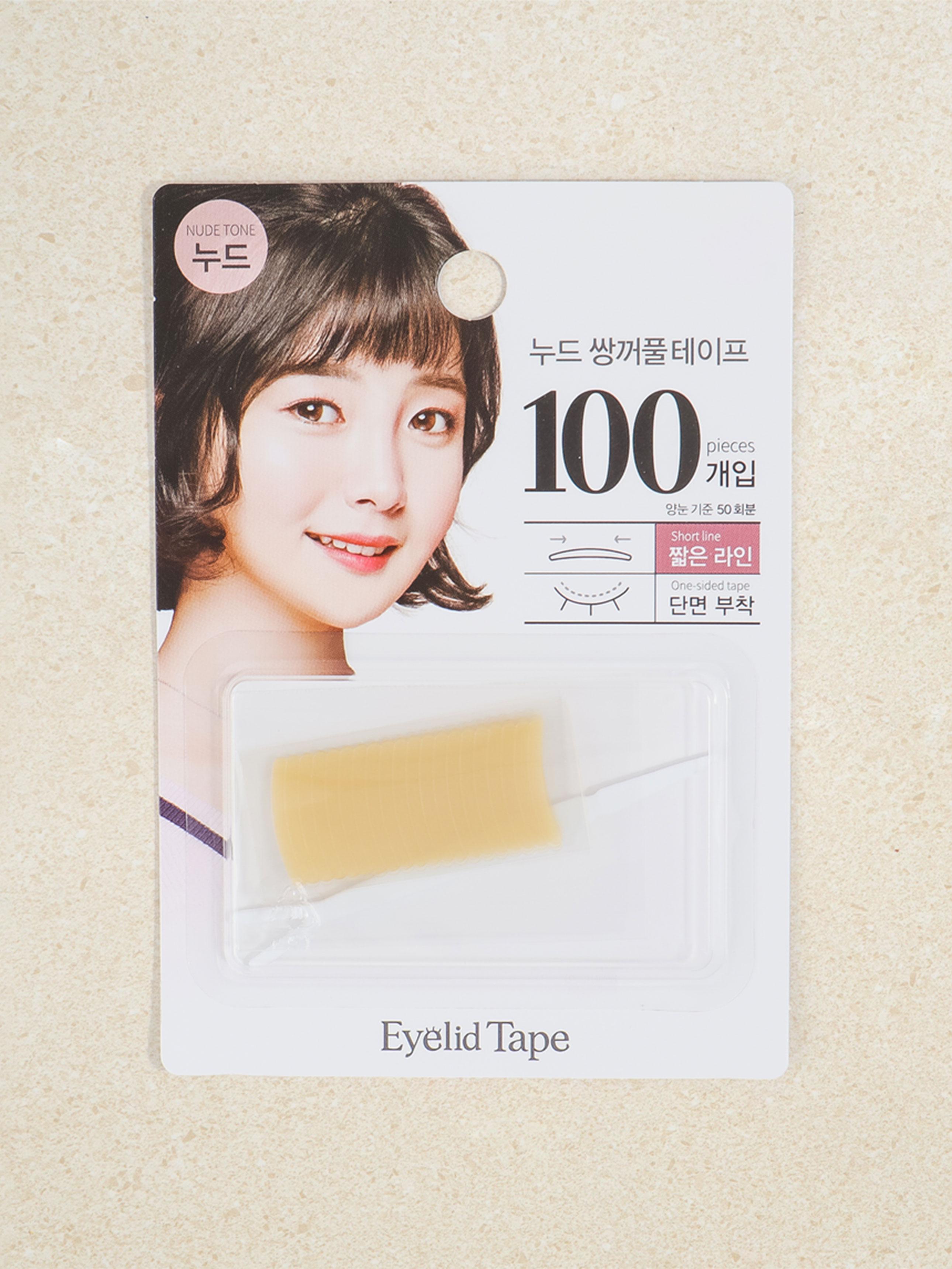 Nude Invisible Double Eyelid Tape 100 Count 1ea
